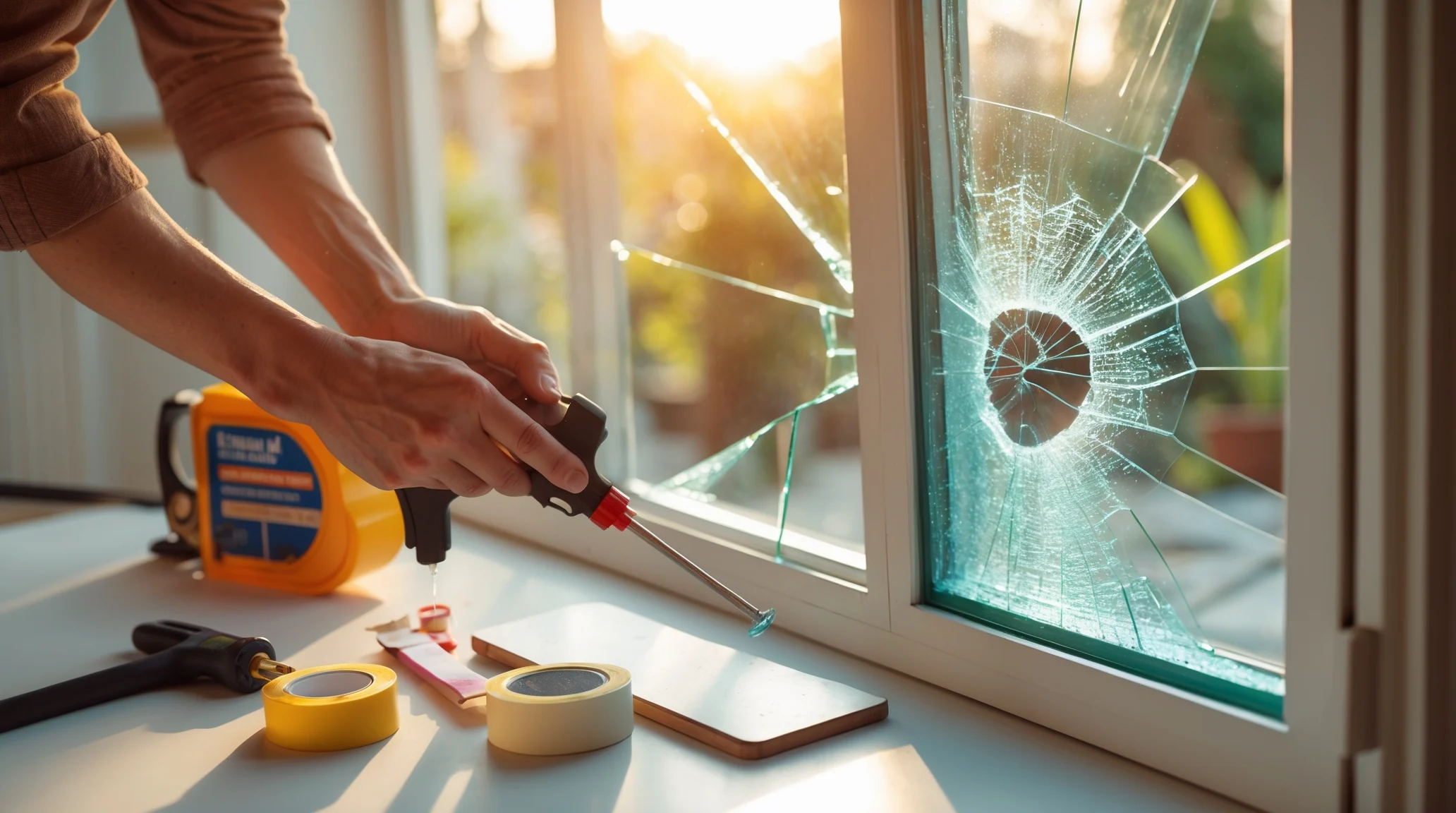 how to fix a broken window without replacing it