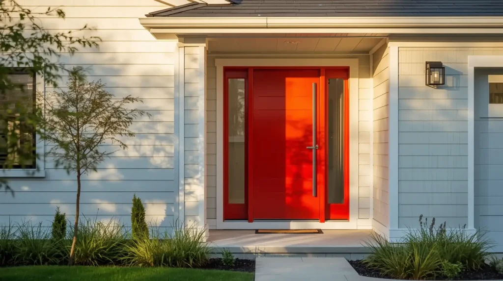 The Role of a Red Door in Today’s Home Design